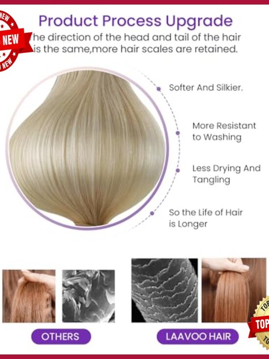 Real Human Hair Tape Extensions 18 Inch 50g 20pcs Seamless Invisible main image 6